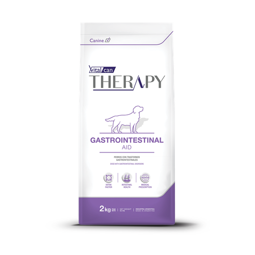 Виталкан Корм Therapy Canine Gastrointestinal Aid для собак всех возрастов при болезнях ЖКТ, 2 кг фото, описание