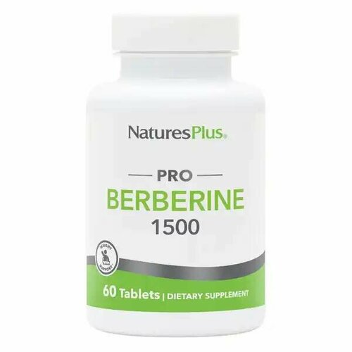 Nature's Plus PRO Berberine 1500, 60 таб. фото, описание