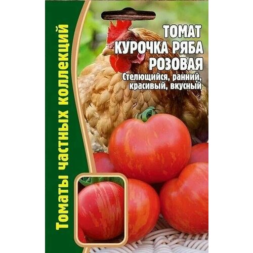 Томат Курочка ряба розовая 10 шт редкие семена (комплект 2 шт) фото, описание