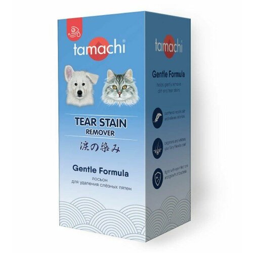 Лосьон для удаления слезных пятен для кошек и собак Tamachi Tear Stain Remover, 50 мл фото, описание