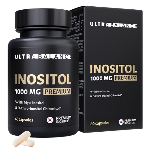 Инозитол/Inositol Premium 1000 мг UltraBalance капсулы по 550 мг 60 шт фото, описание