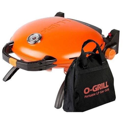 Гриль газовый O-GRILL 700T, 58х56.5х21.5 см + адаптер А + сумка фото, описание