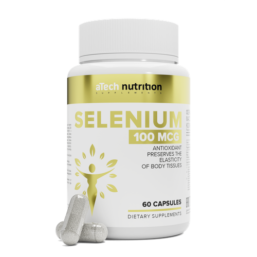 Комплексная добавка к пище SELENIUM (селен) aTech nutrition 60 капсул фото, описание