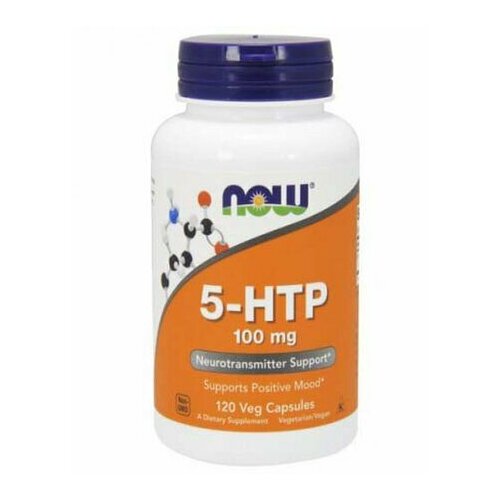 NOW 5 - HTP 100mg (120 вег. капс) фото, описание