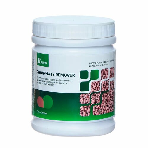 Наполнитель для удаления фосфатов Gloxy Phosphate Remover, 500 мл фото, описание