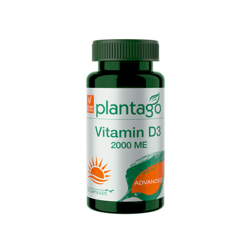 Plantago Vitamin D3 2000 me, Витамин Д3, D3 2000 ME, БАД иммуномодулятор витаминный комплекс для иммунитета, метаболизма / Плантаго фото, описание