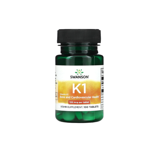 Swanson Vitamin K-1 100 mcg 100 таб фото, описание