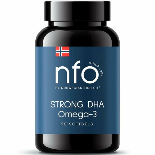 Norwegian Fish Oil Стронг ДГК Омега-3 капсулы 1007мг №90 фото, описание