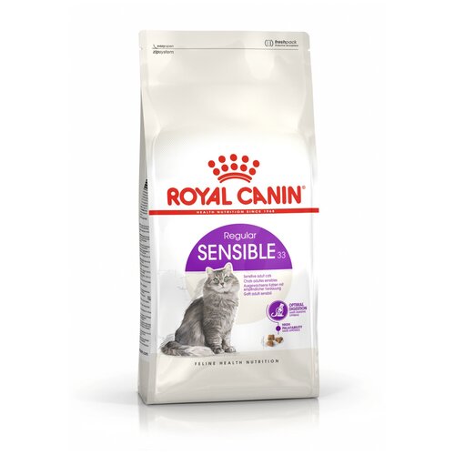 Корм Royal Canin Sensible для кошек с чувствительным пищеварением 15 кг фото, описание