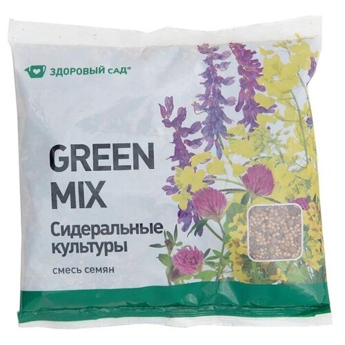 фото Семена Здоровый сад Green Mix Зеленая смесь, 500 г, купить онлайн за 165 рубл.