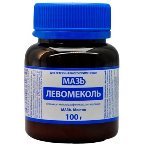 Мазь ВЕТТОРГ Левомеколь, 100 г, 1уп. фото, описание