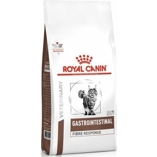 Сухой корм для кошек Royal Canin Gastrointestinal Fibre Response (диета) при запорах 350 г фото, описание