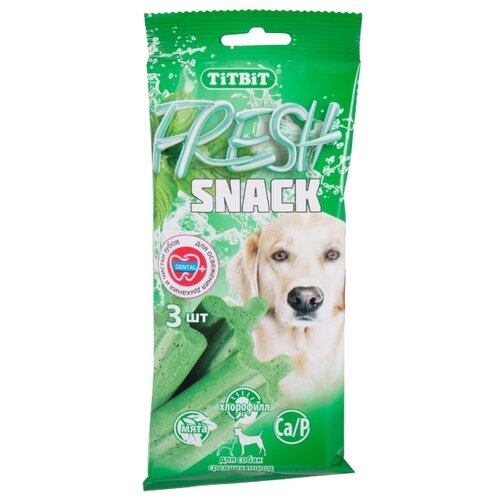 Лакомство для собак Titbit FRESH Snack для средних пород, 150 г фото, описание