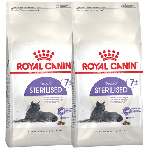 Сухой корм для стерилизованных пожилых кошек Royal Canin старше 7 лет 2 шт. х 3500 г фото, описание