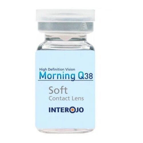 Контактные линзы Interojo Morning Q38 vial, 1 шт., R 8,6, D -5,75 фото, описание