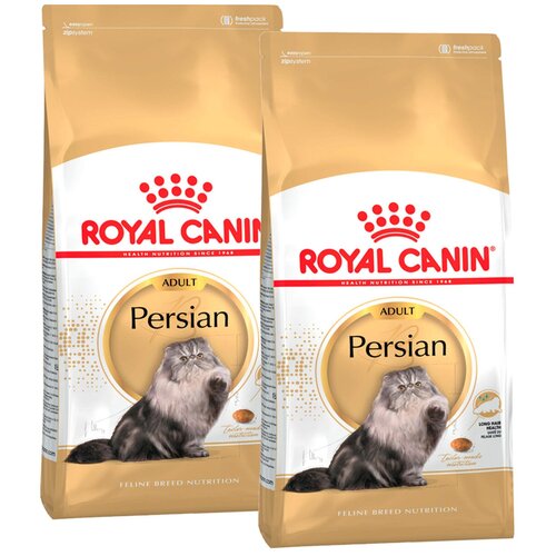 фото ROYAL CANIN PERSIAN ADULT для взрослых персидских кошек (4 + 4 кг), купить онлайн за 10929 рубл.