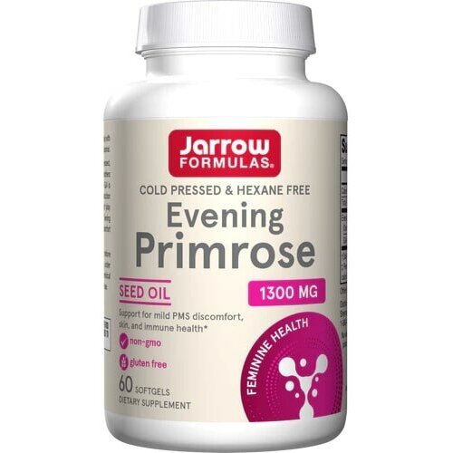 Jarrow Formulas Evening Primrose 1300 mg, 60 softgels/