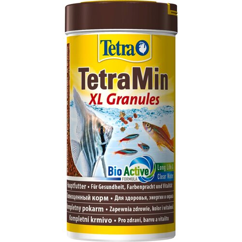 Сухой корм  для  рыб, ракообразных Tetra TetraMin XL Granules, 250 мл, 100 г фото, описание