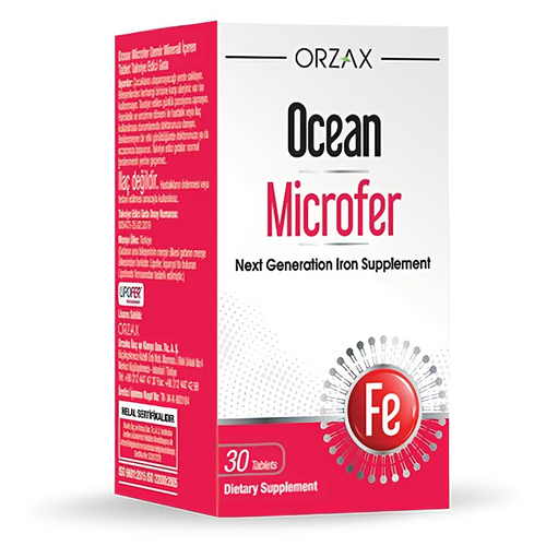 фото Ocean Microfer Tablet 17 мг (30 таб) (б/х), купить онлайн за 913 рубл.