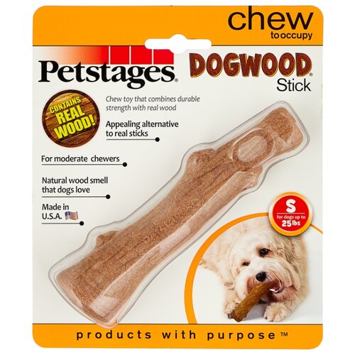 Набор игрушек   для собак  Petstages Dogwood Палочка (217YEX),  бежевый фото, описание