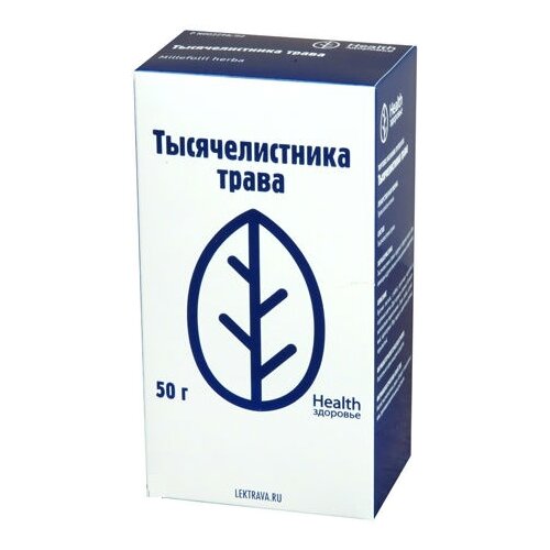 Здоровье Health трава Тысячелистника, 50 г фото, описание