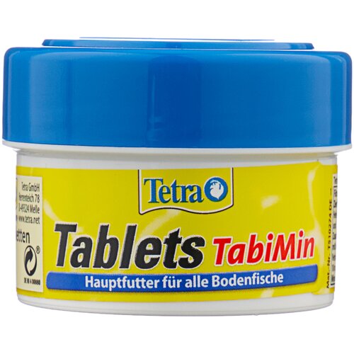 Сухой корм  для  рыб, ракообразных Tetra Tablets TabiMin, 30 мл, 18 г58 шт. в уп. фото, описание