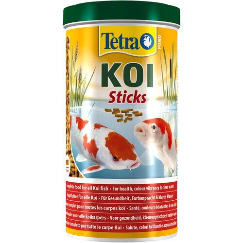 Сухой корм  для  рыб Tetra Pond Koi Sticks, 1 л, 140 г фото, описание