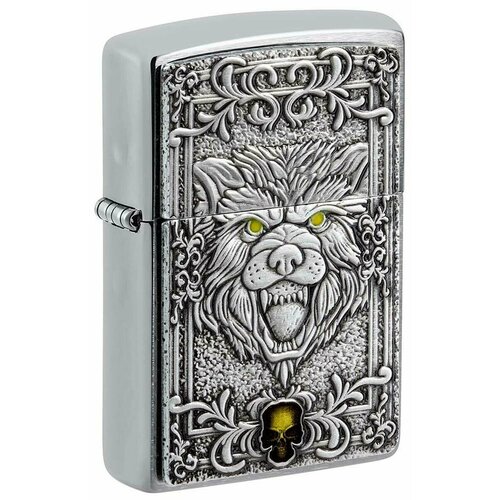 Зажигалка Wolf Emblem ZIPPO 48690 фото, описание