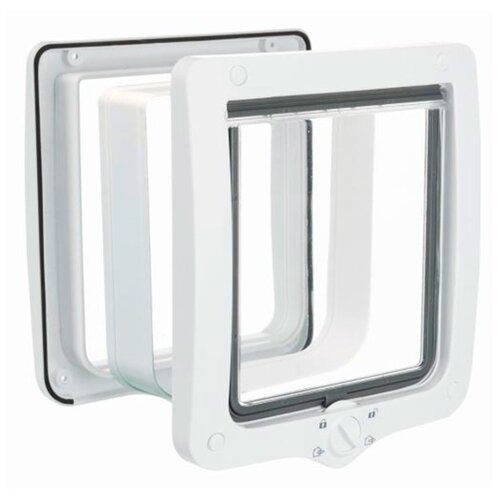 Дверца в дверь для животных TRIXIE 4-Way Flap Door XL with Tunnel 25х8х8  см фото, описание