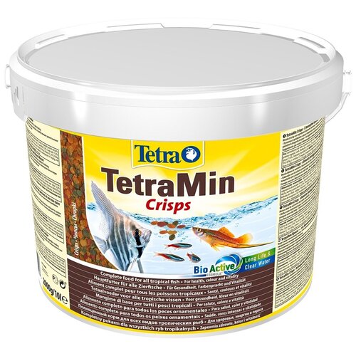 Tetra Min Pro Crisps чипсы, ведро 10 л (0.25 кг) фото, описание