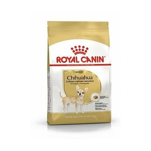 Royal Canin Chihuahua Adult Корм сухой для взрослых собак породы Чихуахуа от 8 месяцев, вес 1,5 кг. фото, описание