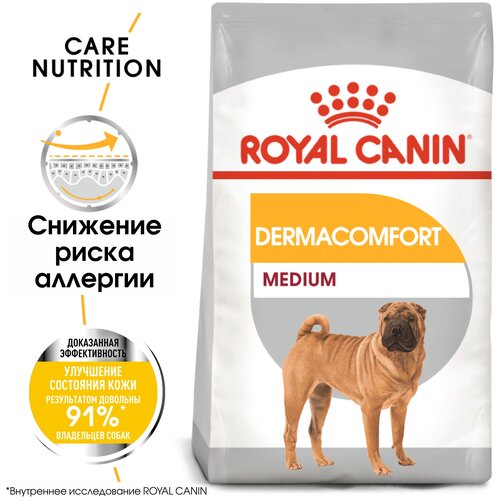 Сухой корм для собак Royal Canin для здоровья кожи и шерсти 1 уп. х 2 шт. х 10000 г фото, описание