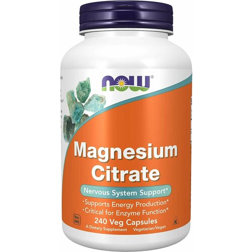 Magnesium Citrate, Магний Цитрат - 240 капсул фото, описание