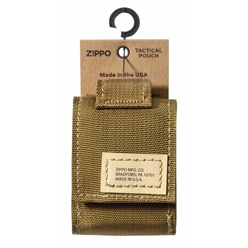 Чехол для зажигалки Zippo 48401 с фиксатором на ремень песочный фото, описание