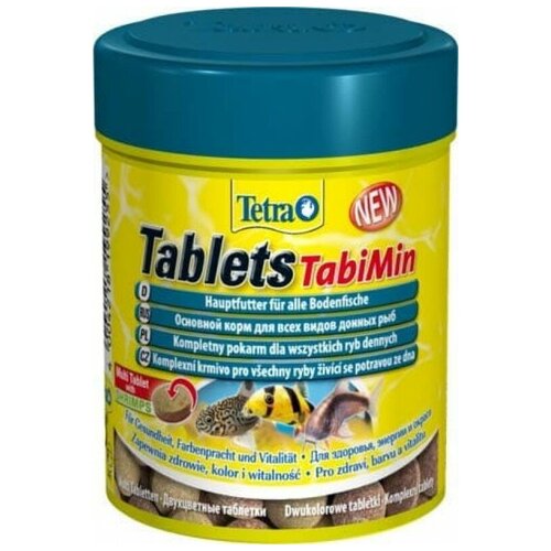 Корм для всех видов донных рыб Tetra Tablets TabiMin 275 таб. фото, описание