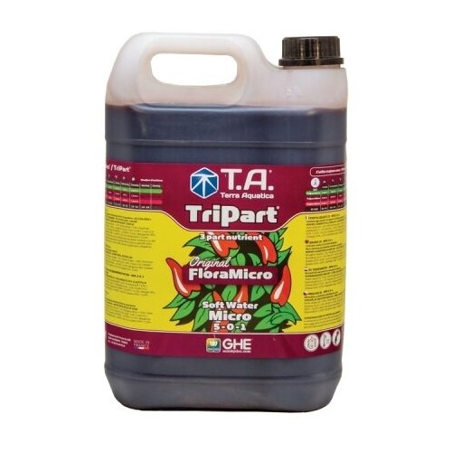 Удобрение Terra Aquatica TriPart Flora Micro SW (для мягкой воды) 5 л фото, описание