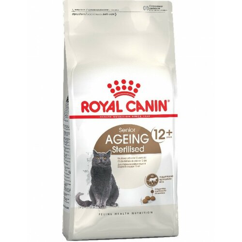 Сухой корм для кошек Royal Canin Sterilised Ageing 12+ для стерилизованных старше 12 лет 400 г фото, описание