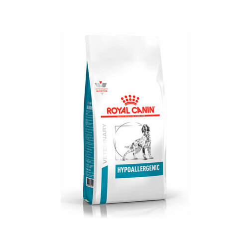 Royal Canin Hypoallergenic (Гипоаллердженик) Корм сухой диетический для взрослых собак при пищевой аллергии, 7 кг фото, описание