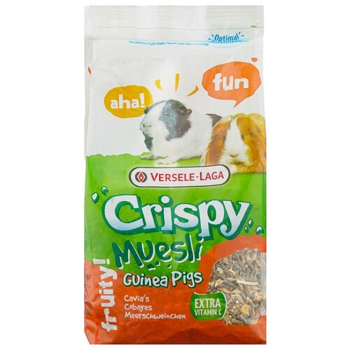 Корм для морских свинок Versele-Laga Crispy Muesli Guinea Pigs , 1 кг фото, описание