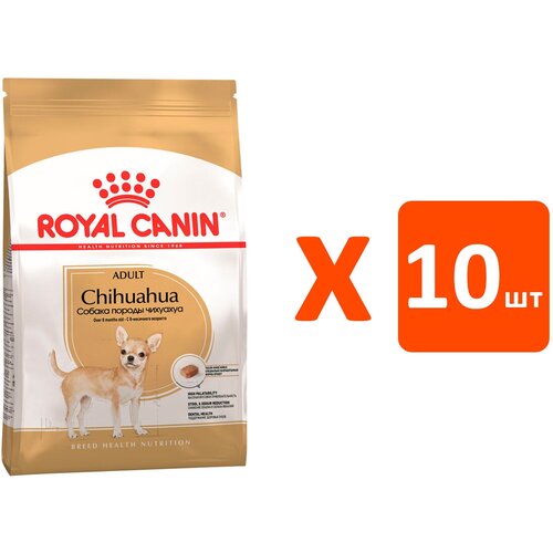 ROYAL CANIN CHIHUAHUA ADULT для взрослых собак чихуахуа (0,5 кг х 10 шт) фото, описание