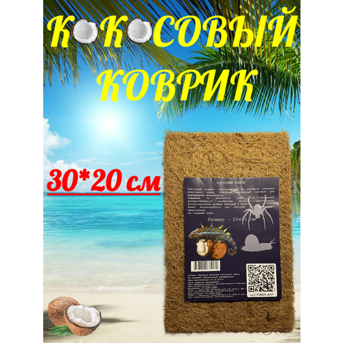 Кокосовый коврик 30*20 фото, описание