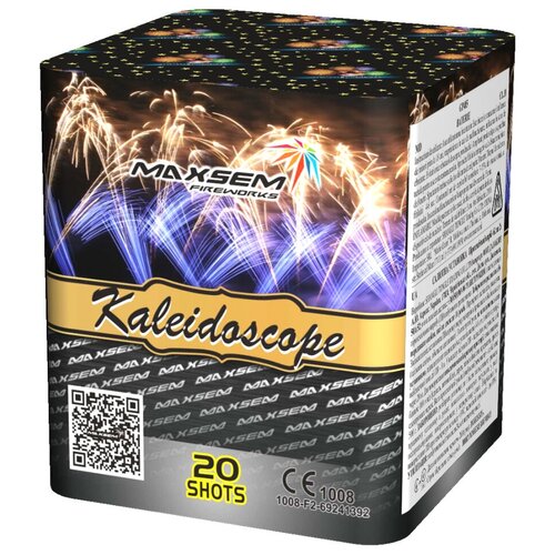 Батарея салютов MAXSEM Kaleidoscope GP485, 20 залпов, бесцветный фото, описание