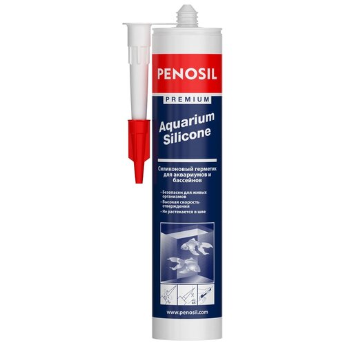 Герметик для аквариума Penosil Aquarium Silicone 280 мл 1 шт. фото, описание