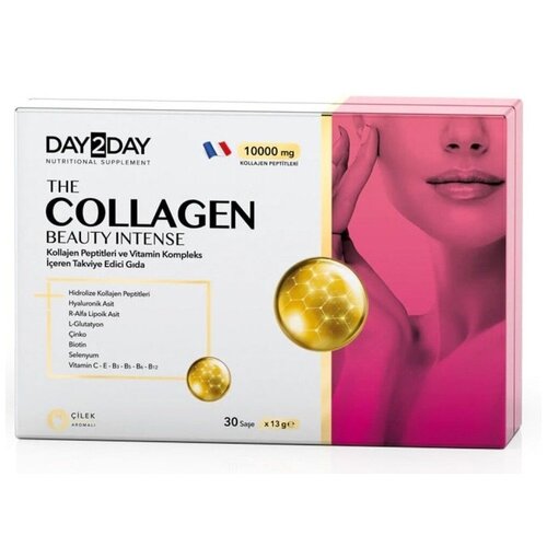 Orzax Day2day the collagen beauty intense 30 саше 10000мг/ коллаген бьюти интенс фото, описание