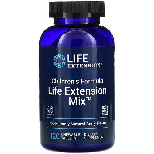 Life Extension Childrens Formula (Детские Мультивитамины) 120 жевательных таблеток (Life Extension) фото, описание