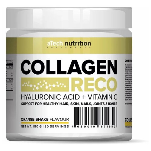 Collagen Reco пор., 180 г, апельсин фото, описание