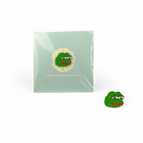 Значок металлический / Little Pins / Pepe the Frog / Мультики / Мемы / Сериалы / фото, описание