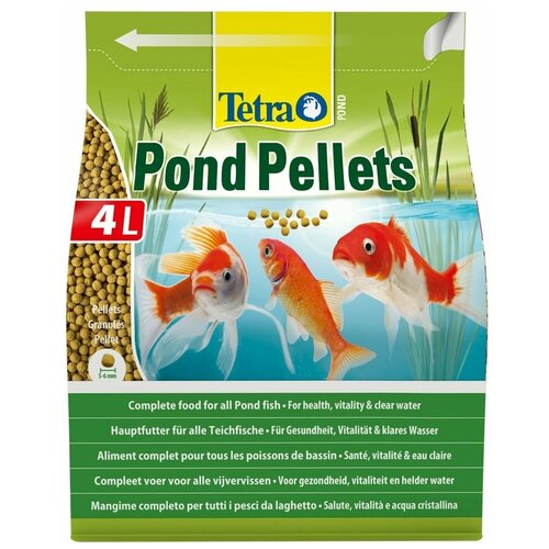 Сухой корм Tetra Pond pellets, 4 л, 1.03 кг фото, описание