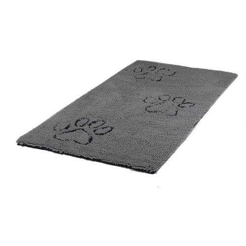 Коврик для собак и кошек Dog Gone Smart Doormat runner XL 51 см прямоугольная серый 51 см фото, описание