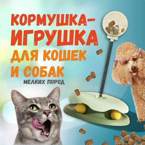 Игрушка-кормушка неваляшка для кошек и собак мелких пород фото, описание